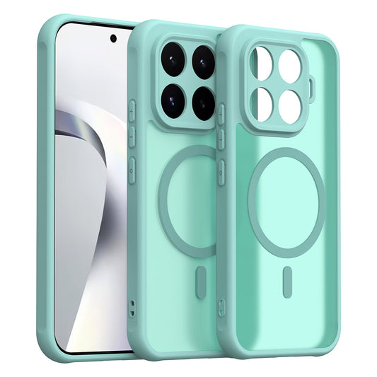 MagSafe Case for Xiaomi 17T, Techsuit, HaloFrost II, Light Green