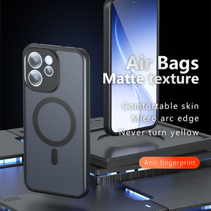 MagSafe Case for Xiaomi 17T, Techsuit, PureFrost, Satin Black