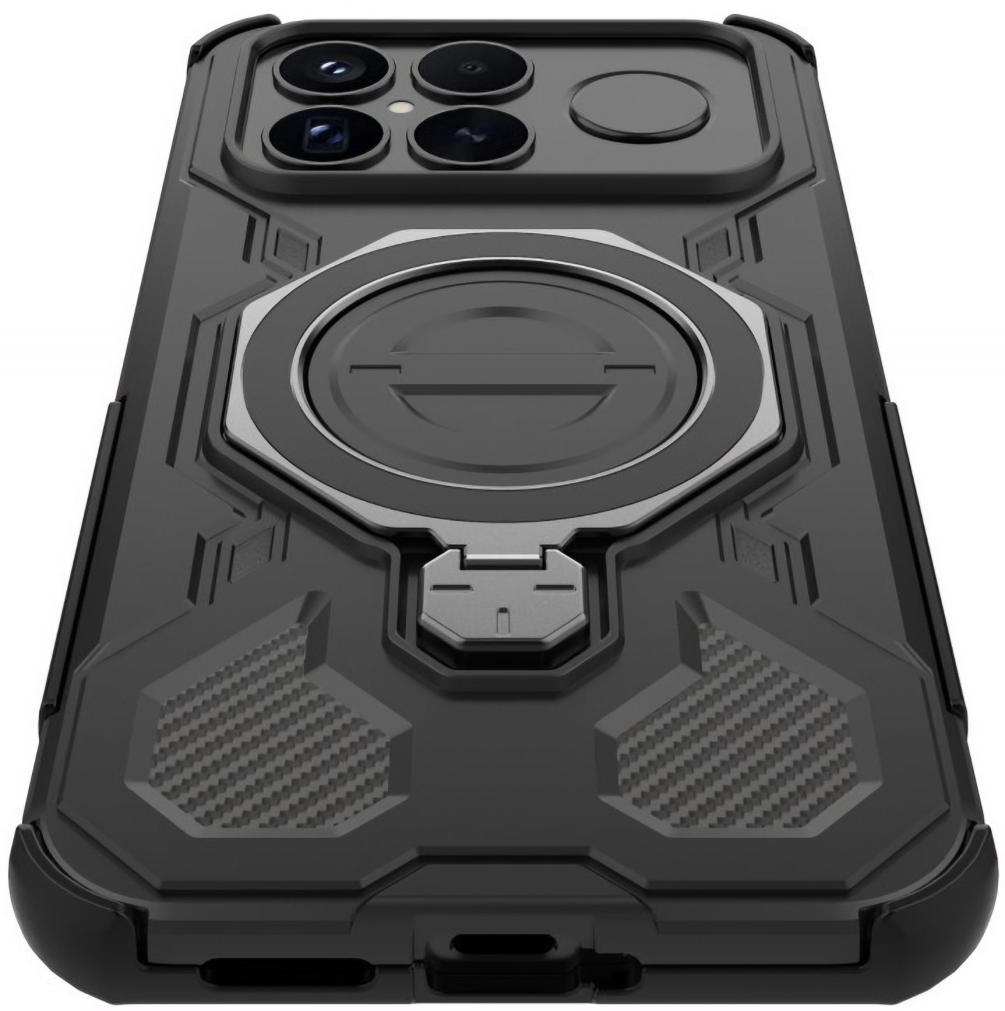 MagSafe tok Xiaomi Poco F8 Ultra-hoz, Tech-Protect, TacticStand, Matt Fekete