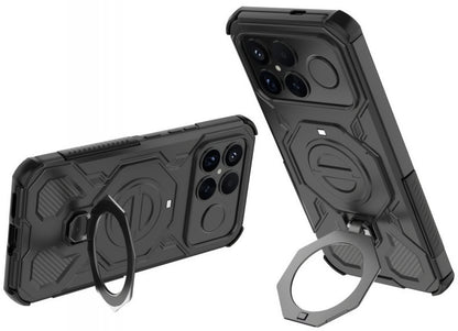 MagSafe tok Xiaomi Poco F8 Ultra-hoz, Tech-Protect, TacticStand, Matt Fekete