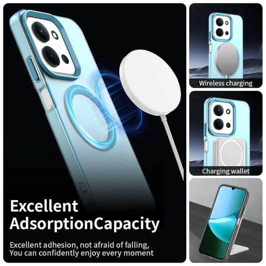 MagSafe tok Xiaomi Poco C85 4G / Redmi 15C 5G / 15C 4G-hez, Techsuit, CandyCase, Kék