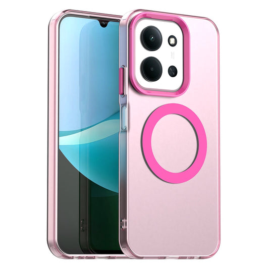 MagSafe tok Xiaomi Poco C85 4G / Redmi 15C 5G / 15C 4G-hez, Techsuit, CandyCase, Rózsaszín