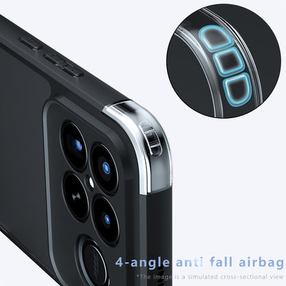 MagSafe tok Xiaomi Poco F8 Ultra készülékhez, Techsuit, PureFrost, Szatén Fekete