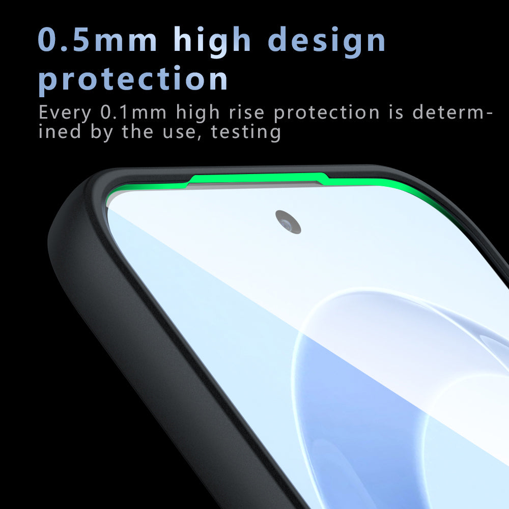 MagSafe tok Xiaomi Poco F8 Ultra készülékhez, Techsuit, PureFrost, Szatén Fekete