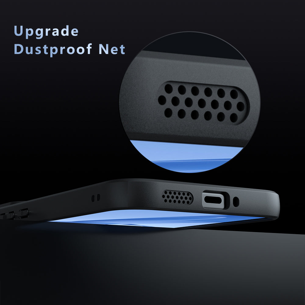 MagSafe tok Xiaomi Poco F8 Ultra készülékhez, Techsuit, PureFrost, Szatén Fekete