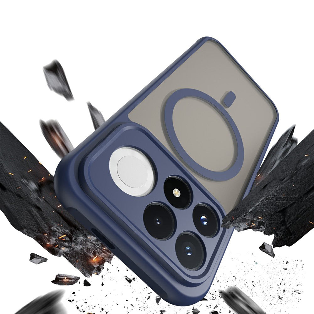 MagSafe tok Xiaomi Poco F9 Pro készülékhez, Techsuit, HaloFrost II, sötétkék