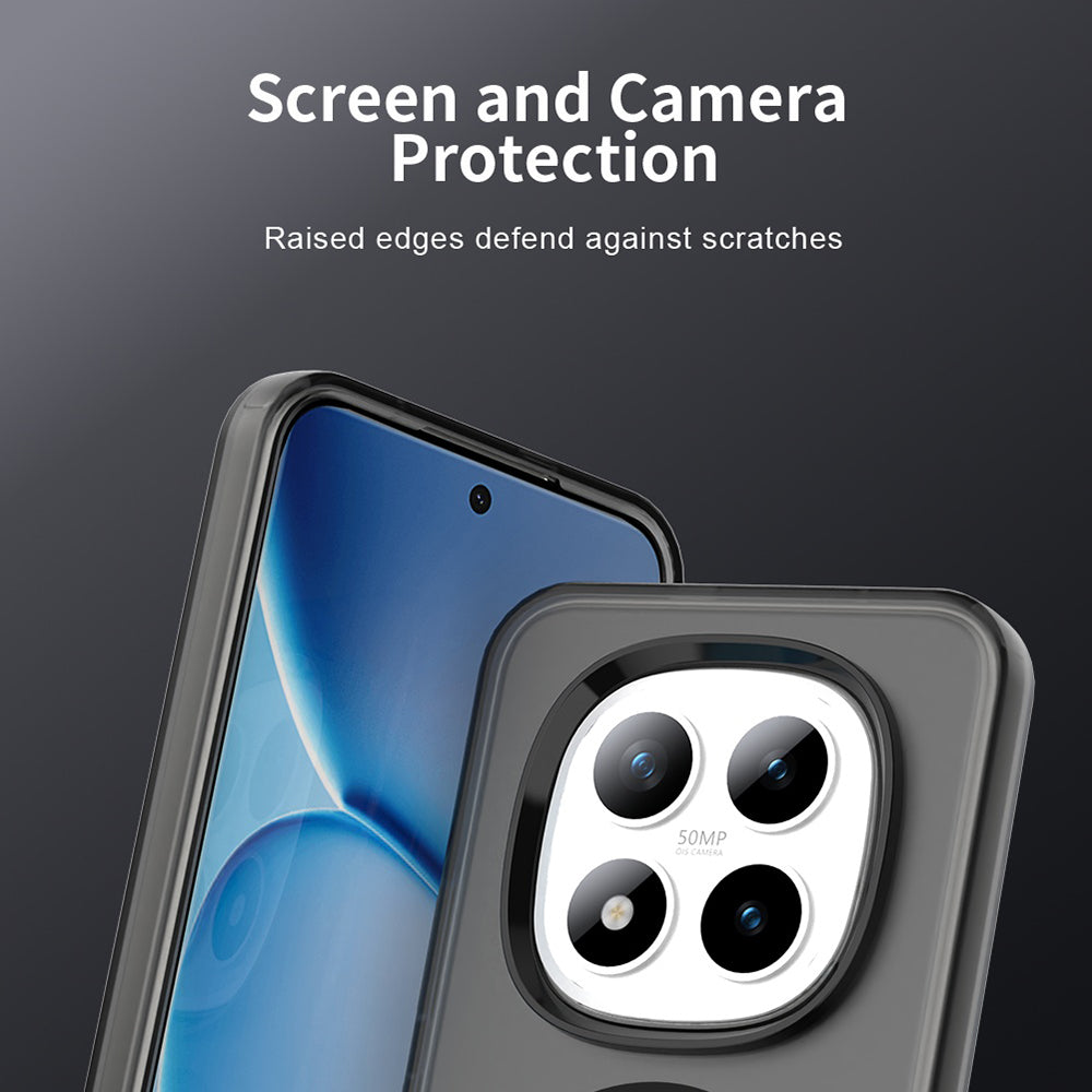 MagSafe tok Xiaomi Poco M8 Pro / Redmi Note 15 Pro+ 5G készülékhez, Techsuit, CandyCase, Fekete