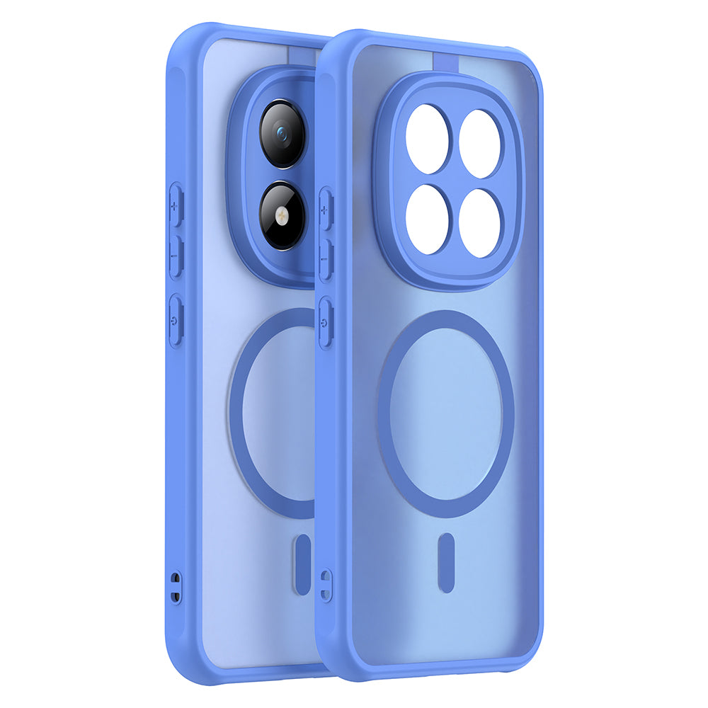 MagSafe tok Xiaomi Poco M8 Pro / Redmi Note 15 Pro+ 5G készülékhez, Techsuit, HaloFrost II, Kék