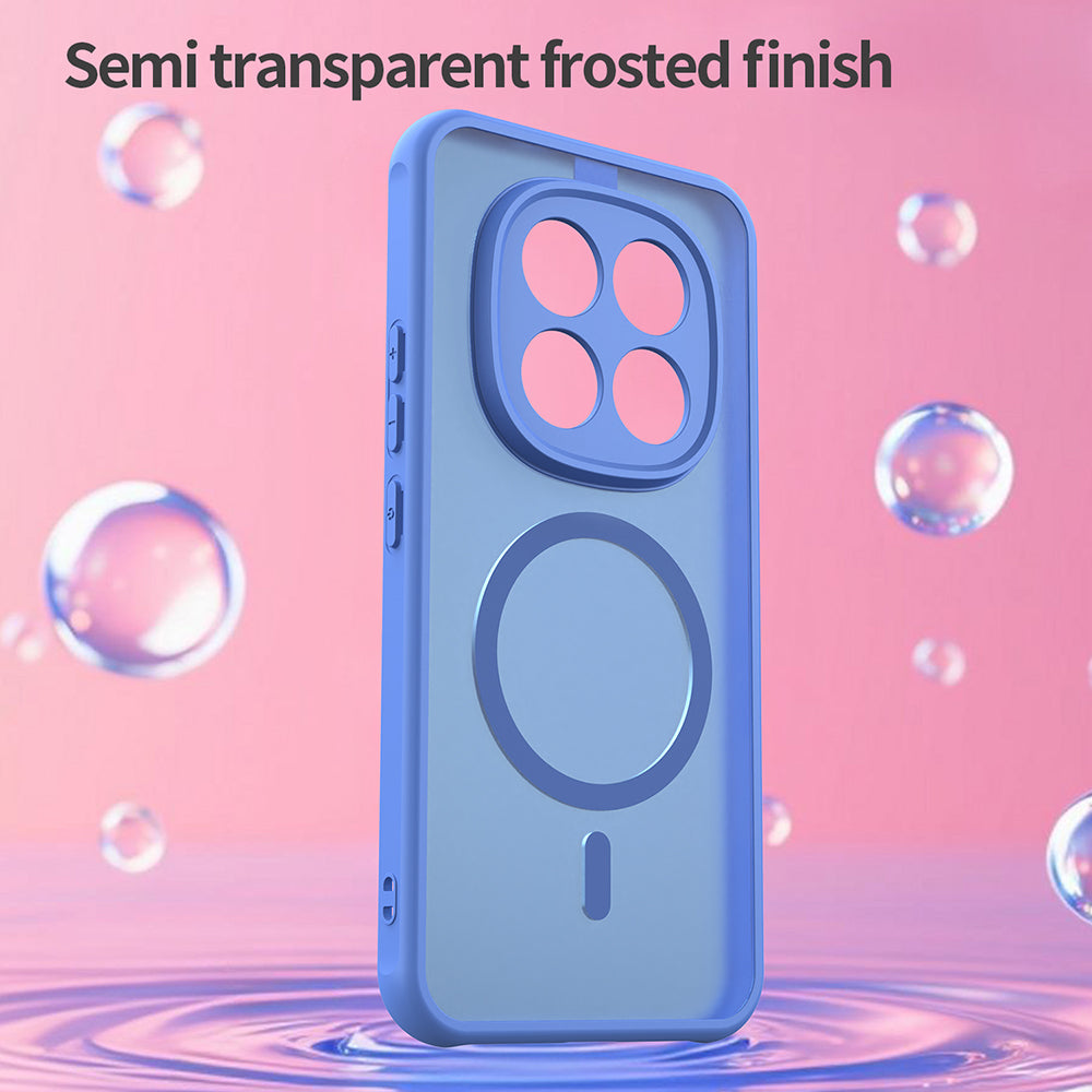 MagSafe tok Xiaomi Poco M8 Pro / Redmi Note 15 Pro+ 5G készülékhez, Techsuit, HaloFrost II, Kék