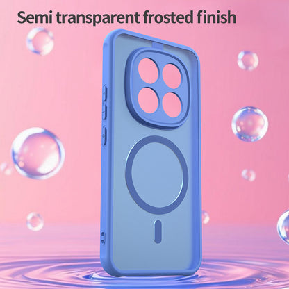 MagSafe tok Xiaomi Poco M8 Pro / Redmi Note 15 Pro+ 5G készülékhez, Techsuit, HaloFrost II, Kék