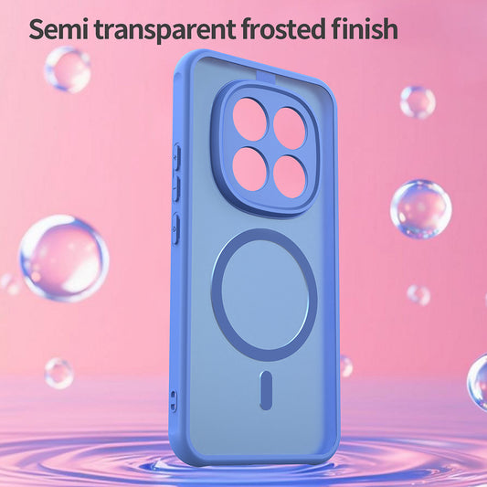 MagSafe tok Xiaomi Poco M8 Pro / Redmi Note 15 Pro+ 5G készülékhez, Techsuit, HaloFrost II, Kék