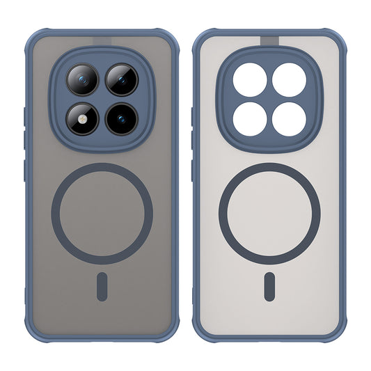 MagSafe tok Xiaomi Poco M8 Pro / Redmi Note 15 Pro+ 5G készülékhez, Techsuit, HaloFrost II, Tengerészkék