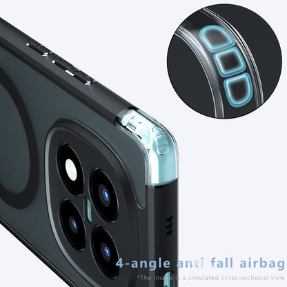 MagSafe tok Xiaomi Poco M8 Pro / Redmi Note 15 Pro+ 5G készülékhez, Techsuit, PureFrost, Szaténfekete