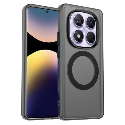 MagSafe tok Xiaomi Poco X7 / Redmi Note 14 Pro 5G-hez, Techsuit, CandyCase, Fekete