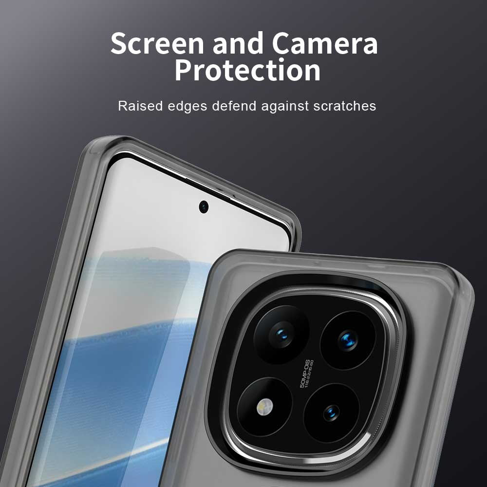 MagSafe tok Xiaomi Poco X7 / Redmi Note 14 Pro 5G-hez, Techsuit, CandyCase, Fekete