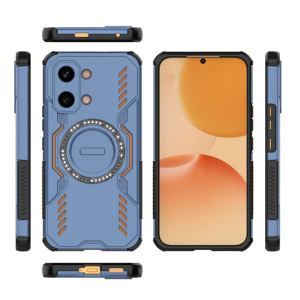MagSafe tok Xiaomi Poco X8 Pro Max-hoz, Techsuit, ArmorMag, Kék