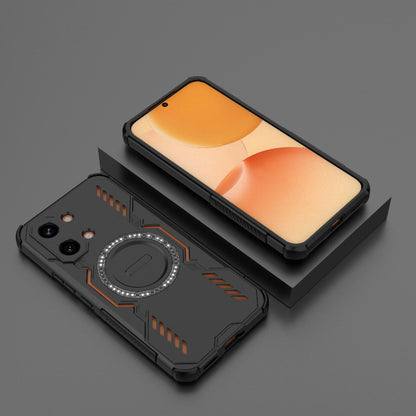 MagSafe tok Xiaomi Poco X8 Pro Max-hoz, Techsuit, ArmorMag, Fekete