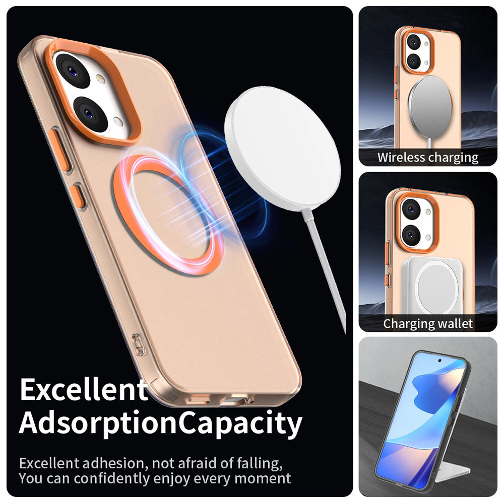 MagSafe tok Xiaomi Poco X8 Pro Max-hoz, Techsuit, CandyCase, Narancssárga