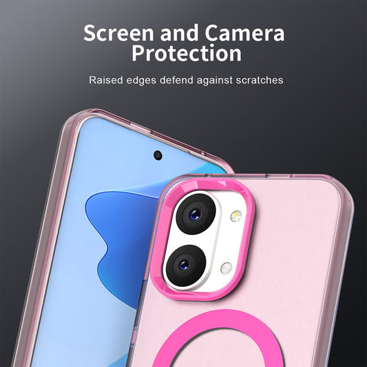 MagSafe tok Xiaomi Poco X8 Pro Max-hoz, Techsuit, CandyCase, Rózsaszín