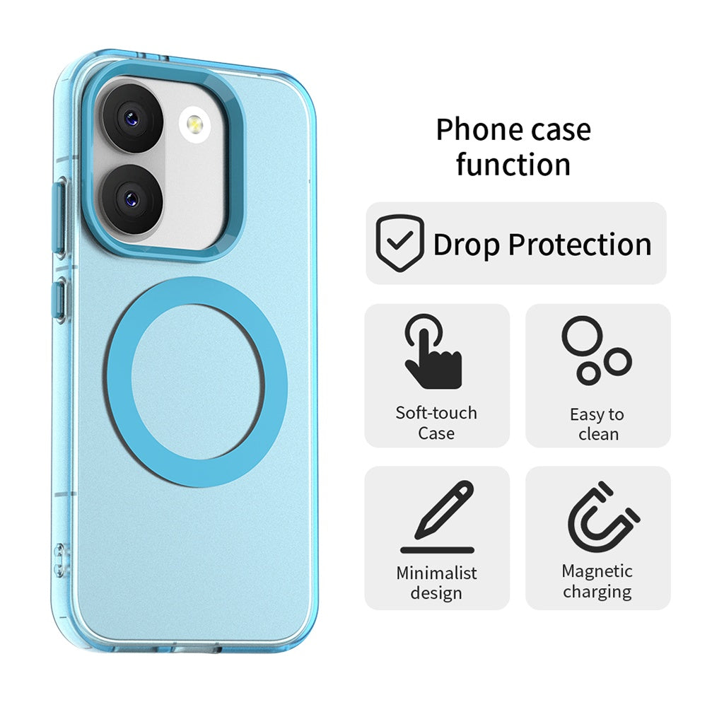 MagSafe tok Xiaomi Poco X8 Pro-hoz, Techsuit, CandyCase, Kék