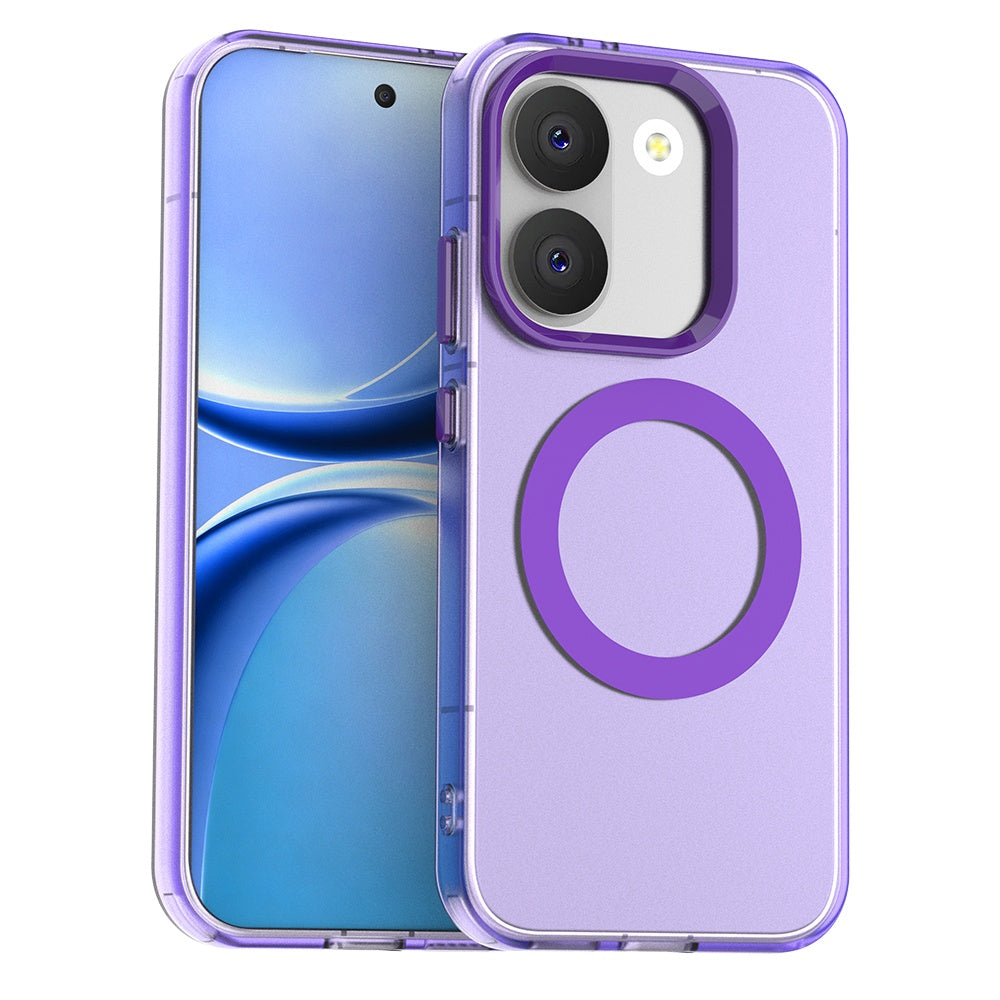 MagSafe tok Xiaomi Poco X8 Pro-hoz, Techsuit, CandyCase, Lila