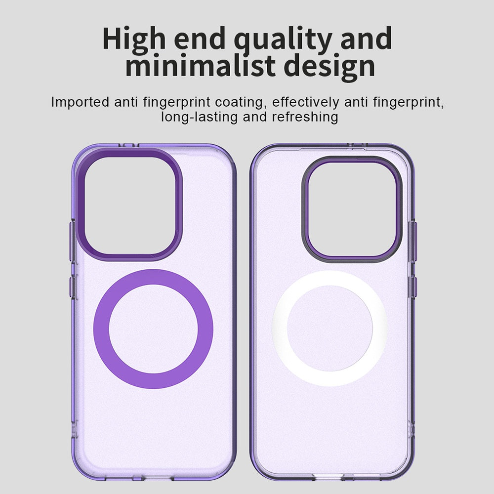MagSafe tok Xiaomi Poco X8 Pro-hoz, Techsuit, CandyCase, Lila