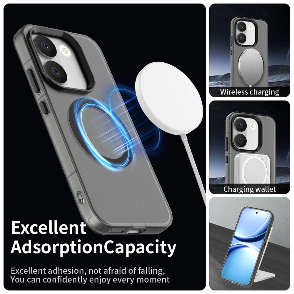 MagSafe tok Xiaomi Poco X8 Pro-hoz, Techsuit, CandyCase, Fekete