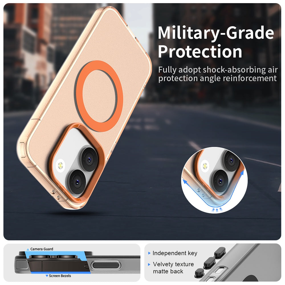 MagSafe tok Xiaomi Poco X8 Pro-hoz, Techsuit, CandyCase, Narancssárga