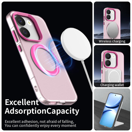 MagSafe tok Xiaomi Poco X8 Pro-hoz, Techsuit, CandyCase, Rózsaszín