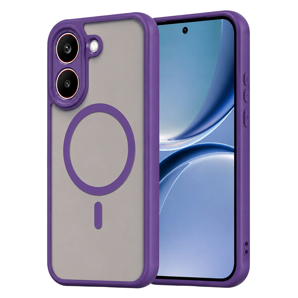 MagSafe tok Xiaomi Poco X8 Pro-hoz, Techsuit, HaloFrost II, Lila