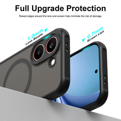 MagSafe tok Xiaomi Poco X8 Pro-hoz, Techsuit, HaloFrost II, rózsaszín