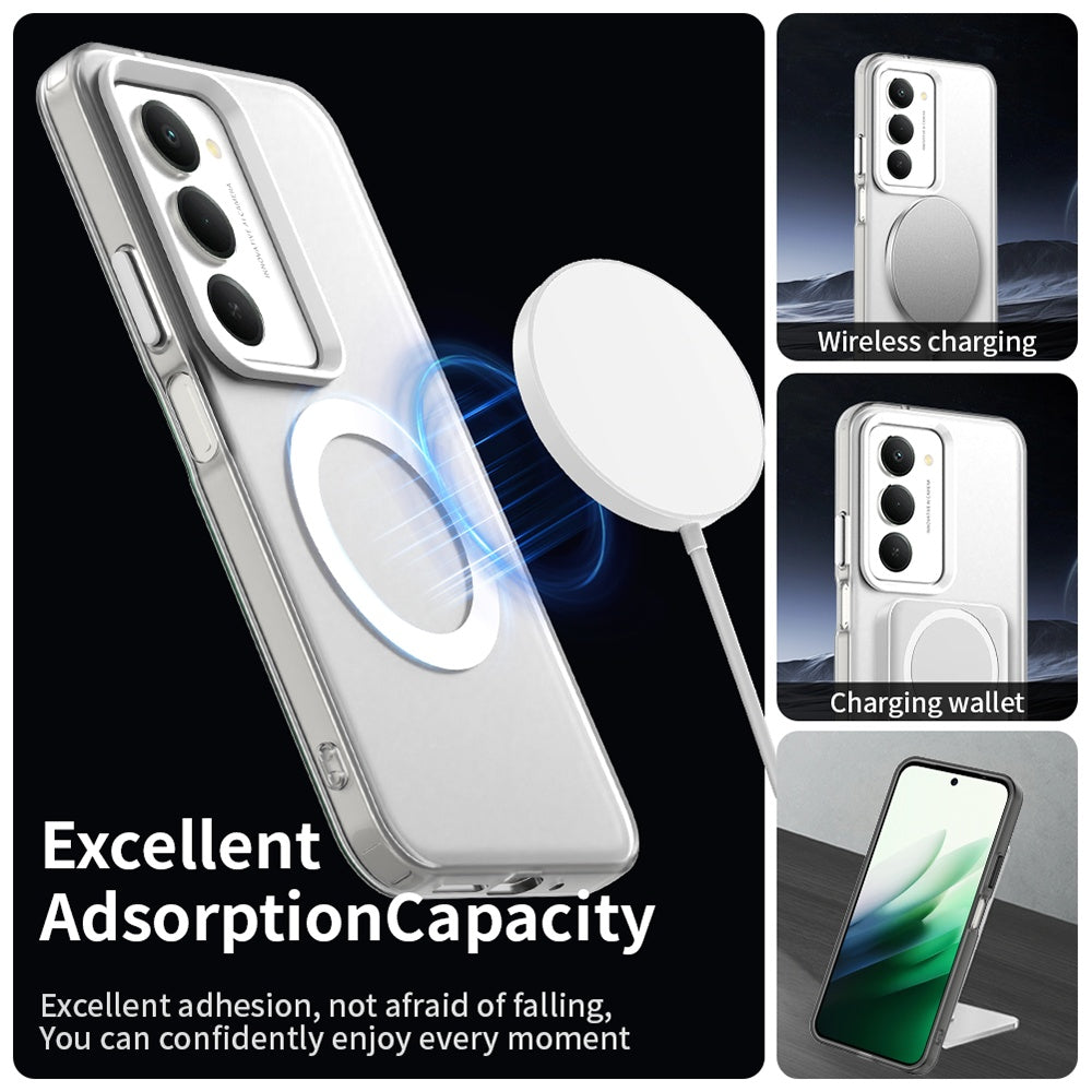 MagSafe tok Xiaomi Redmi 15 5G / 15 4G-hez, Techsuit, CandyCase, Fehér