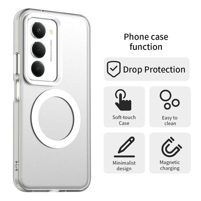 MagSafe tok Xiaomi Redmi 15 5G / 15 4G-hez, Techsuit, CandyCase, Fehér