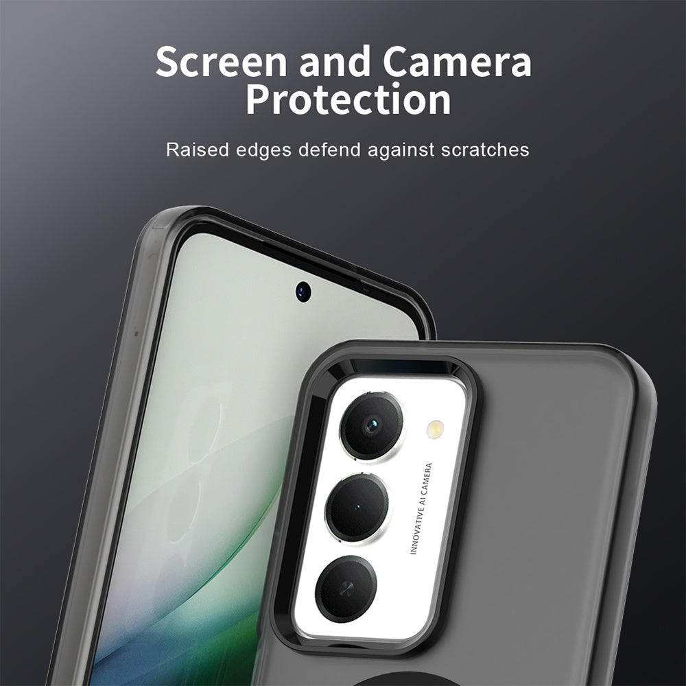 MagSafe tok Xiaomi Redmi 15 5G / 15 4G-hez, Techsuit, CandyCase, Fekete