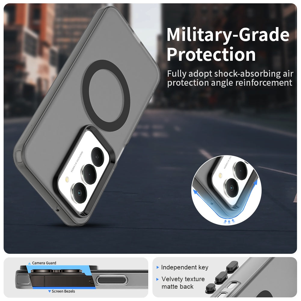 MagSafe tok Xiaomi Redmi 15 5G / 15 4G-hez, Techsuit, CandyCase, Fekete