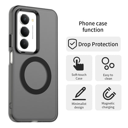 MagSafe tok Xiaomi Redmi 15 5G / 15 4G-hez, Techsuit, CandyCase, Fekete