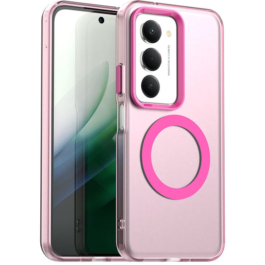 MagSafe tok Xiaomi Redmi 15 5G / 15 4G készülékhez, Techsuit, CandyCase, Rózsaszín