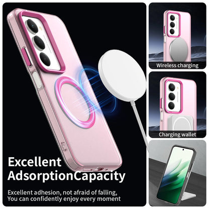 MagSafe tok Xiaomi Redmi 15 5G / 15 4G készülékhez, Techsuit, CandyCase, Rózsaszín