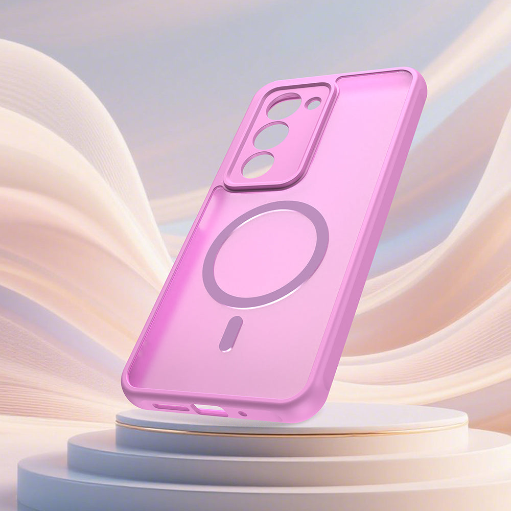 MagSafe tok Xiaomi Redmi 15 5G / 15 4G készülékhez, Techsuit, HaloFrost II, Rózsaszín