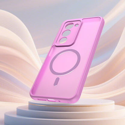 MagSafe tok Xiaomi Redmi 15 5G / 15 4G készülékhez, Techsuit, HaloFrost II, Rózsaszín