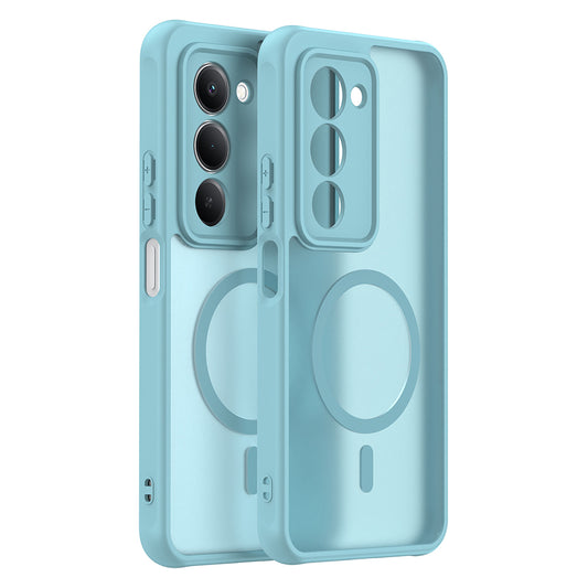 MagSafe tok Xiaomi Redmi 15 5G / 15 4G készülékhez, Techsuit, HaloFrost II, Világoszöld