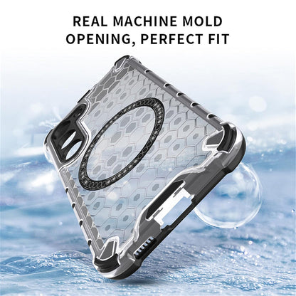 MagSafe Case for Xiaomi Redmi 15 5G / 15 4G, Techsuit, HoneyComb Shield, White