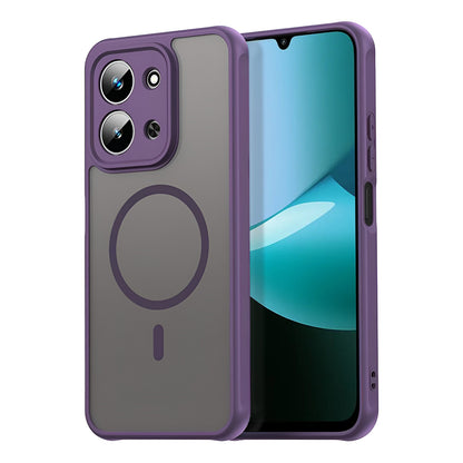 MagSafe tok Xiaomi Redmi 15C 5G / 15C 4G-hez, Techsuit, HaloFrost II, Lila