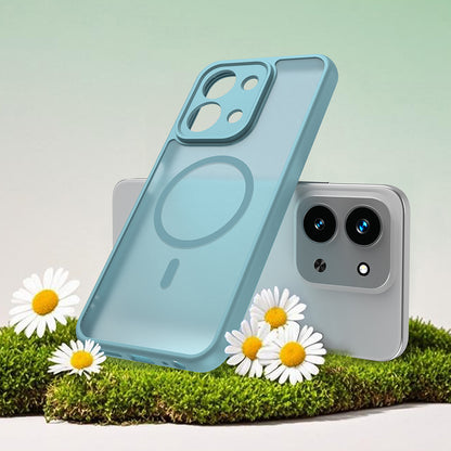 MagSafe tok Xiaomi Redmi 15C 5G / 15C 4G készülékhez, Techsuit, HaloFrost II, Világoszöld