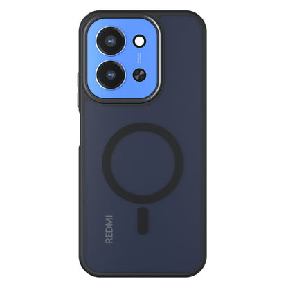 MagSafe tok Xiaomi Redmi 15C 5G / 15C 4G készülékhez, Techsuit, PureFrost, Szatén Fekete