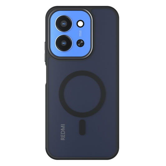 MagSafe tok Xiaomi Redmi 15C 5G / 15C 4G készülékhez, Techsuit, PureFrost, Szatén Fekete