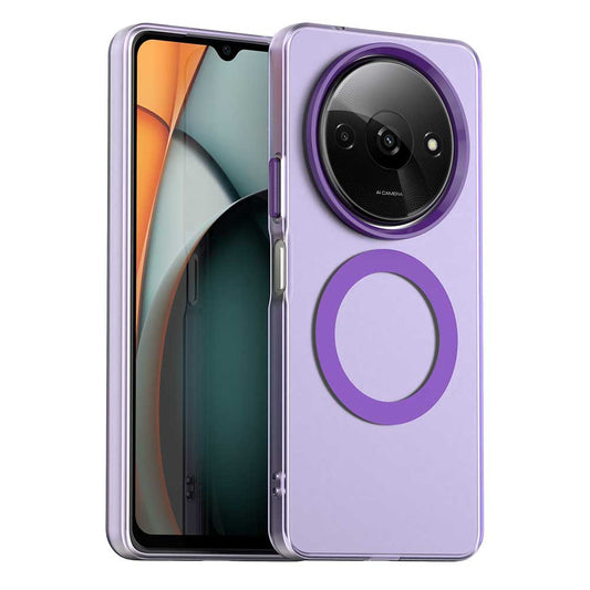 MagSafe tok Xiaomi Redmi A3x / A3-hoz, Techsuit, CandyCase, Lila