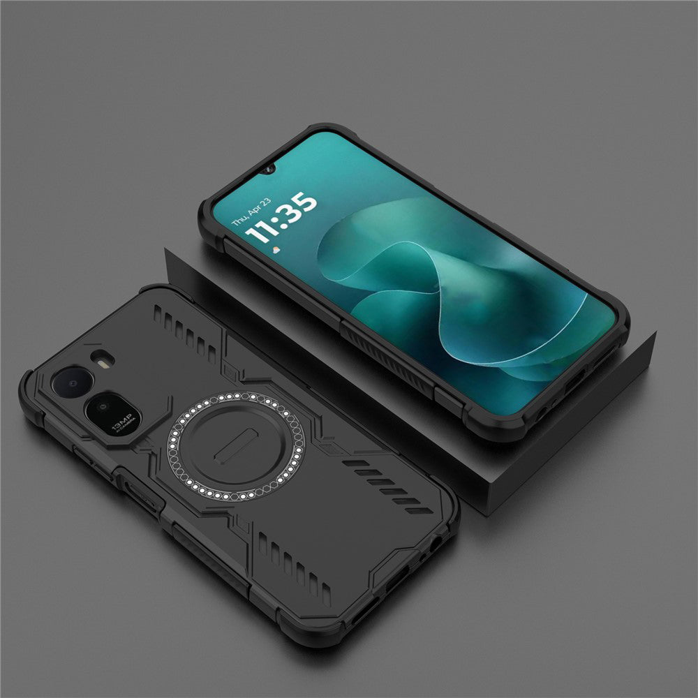 MagSafe tok Xiaomi Redmi A7 Pro 4G-hez, Techsuit, ArmorMag, Fekete