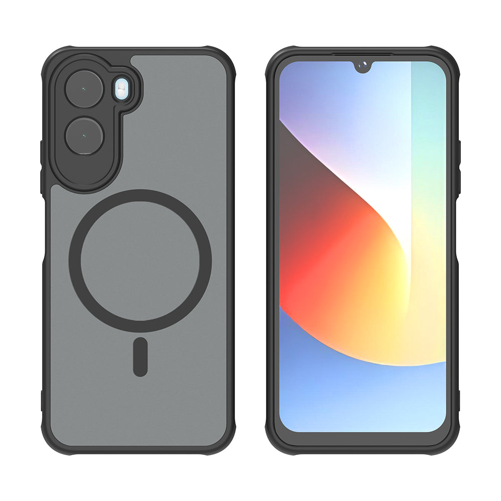 MagSafe tok Xiaomi Redmi A7 Pro 4G-hez, Techsuit, HaloFrost II, Fekete