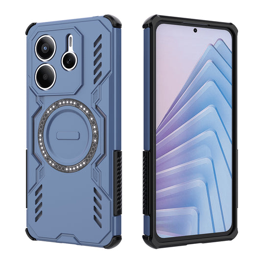 MagSafe tok Xiaomi Redmi Note 14 5G-hez, Techsuit, ArmorMag, Kék